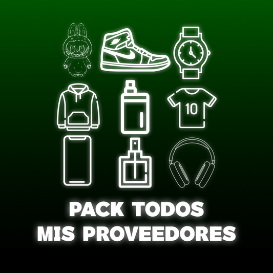 Pack Completo de Proveedores – Ropa, Accesorios, Electrónica y Más